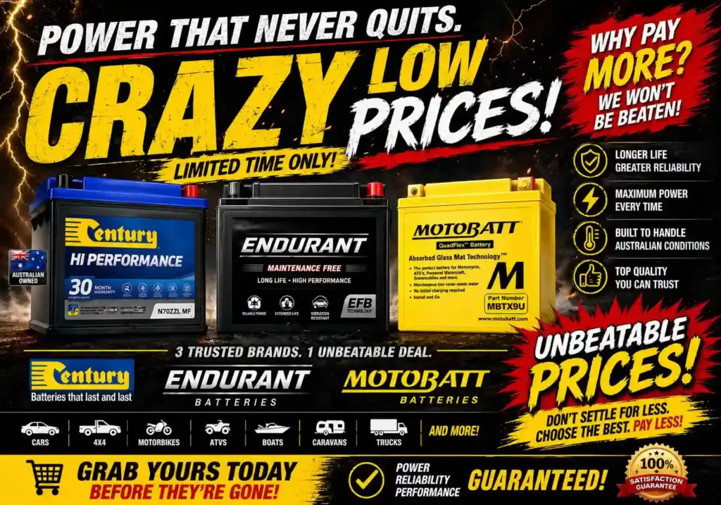 Crazy Low Battery Prices